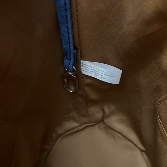 HOBO LEATHER ELLISON TOTE.